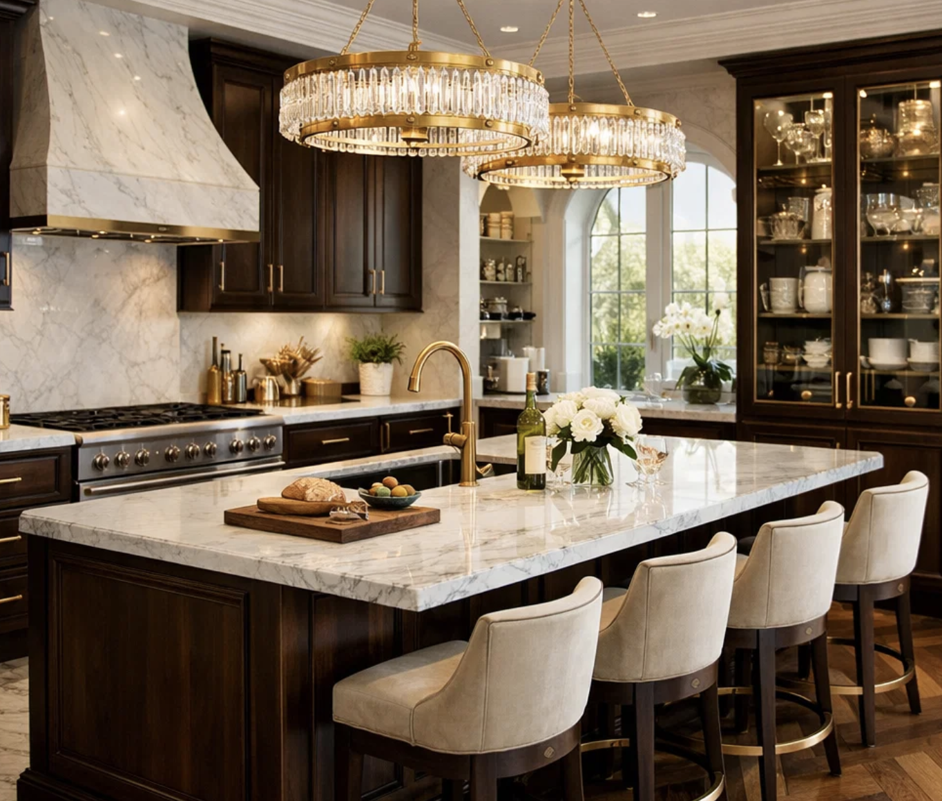 Modern kitchen in a Catawba Valley home